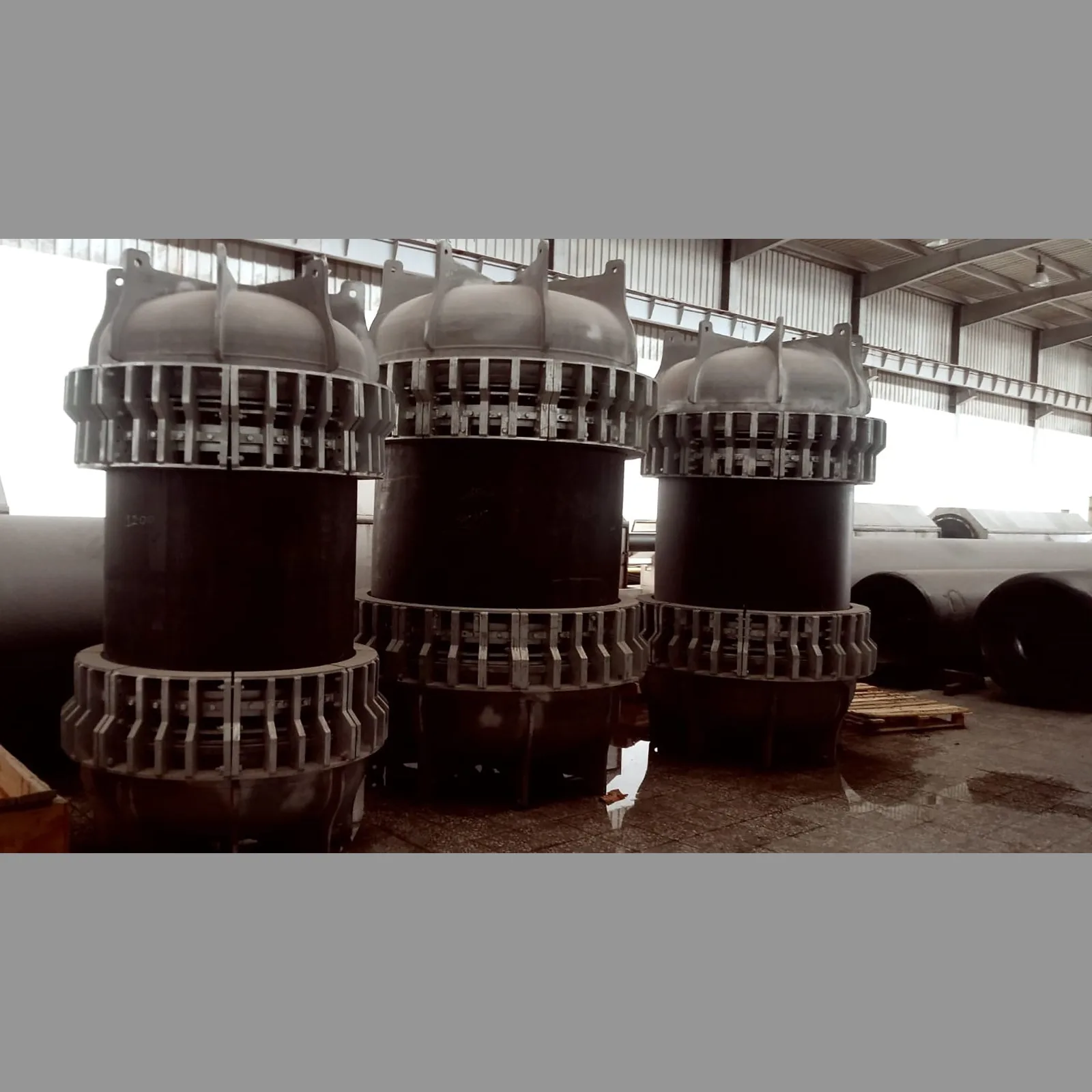 End Caps for Large-Diameter Pipes (Custom R&D)